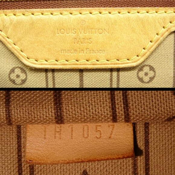 Authentic Louis Vuitton Neverfull GM Purse Monogram Tote Shoulder Bag Brown Tan - Picture 14 of 16